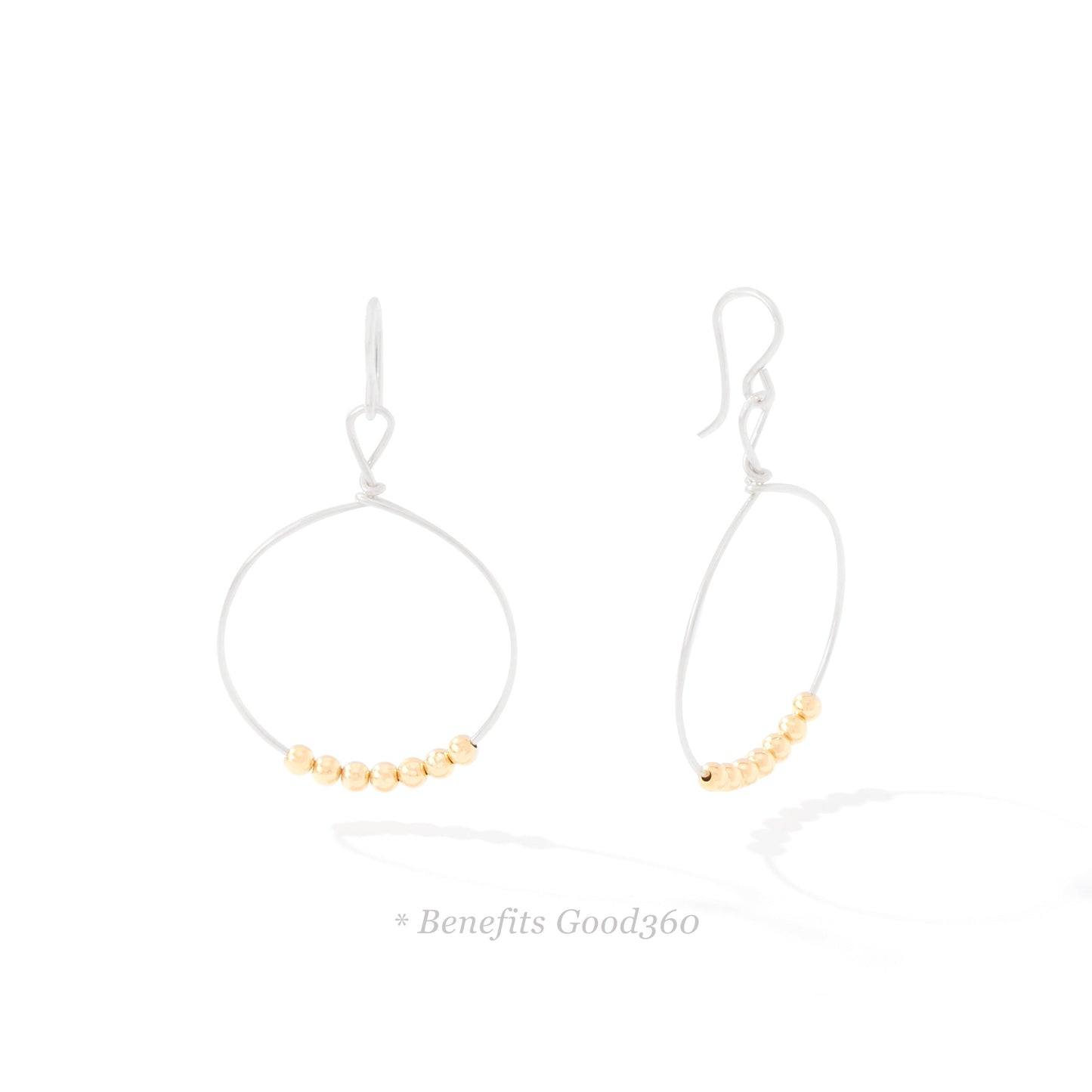 Power of Prayer Hoop Earrings