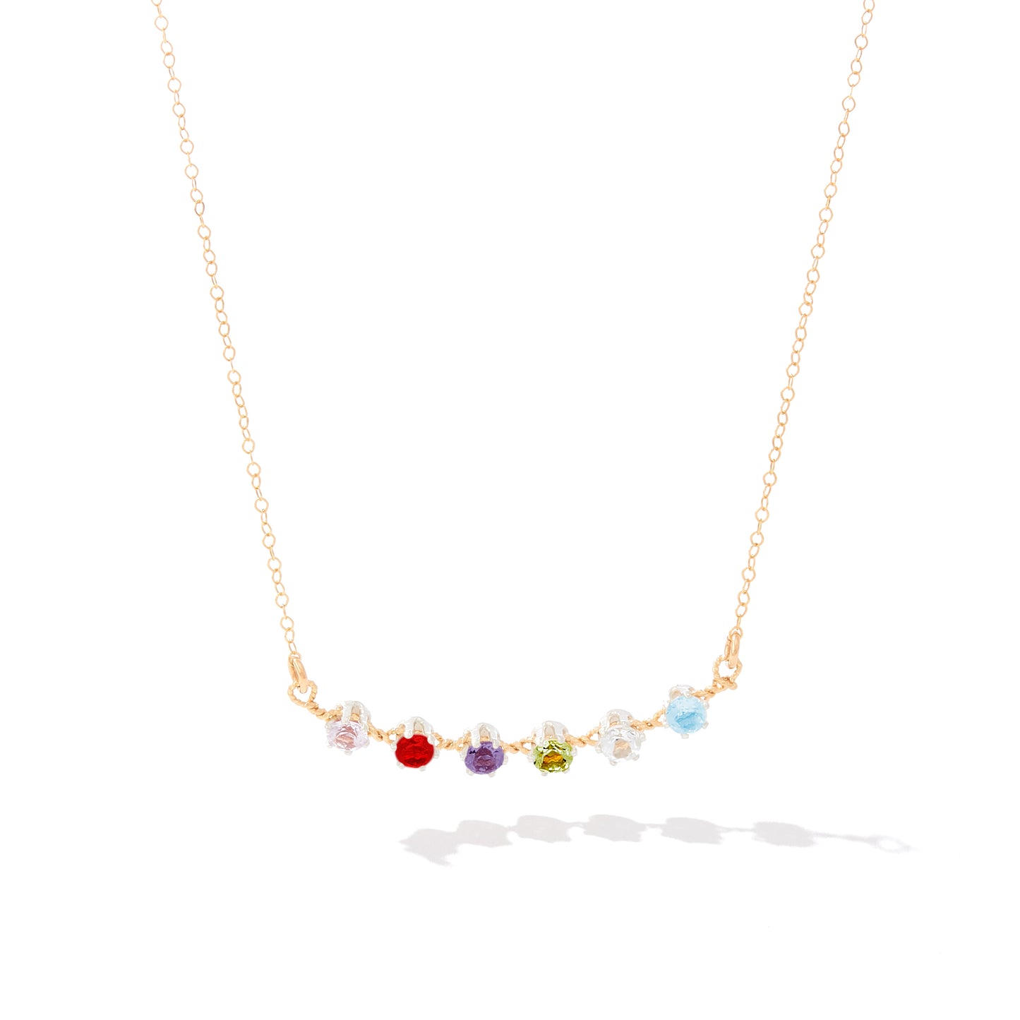 You Are My Sunshine Necklace - 6 Stones
