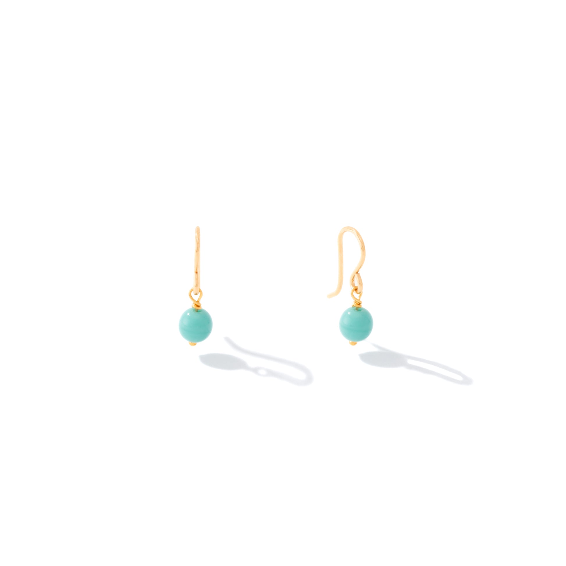 Breeze Earrings — 14K Gold Artist Wire | Ronaldo Designer Jewelry
