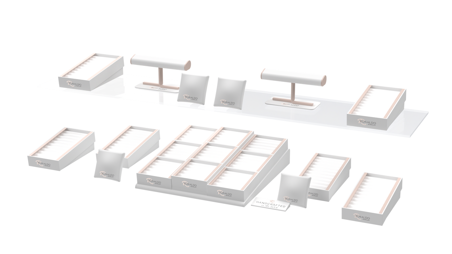 Ronaldo White Display Kit