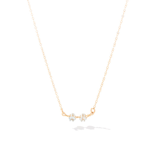 You Are My Sunshine Necklace - 2 Stones