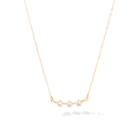 You Are My Sunshine Necklace - 3 Stones